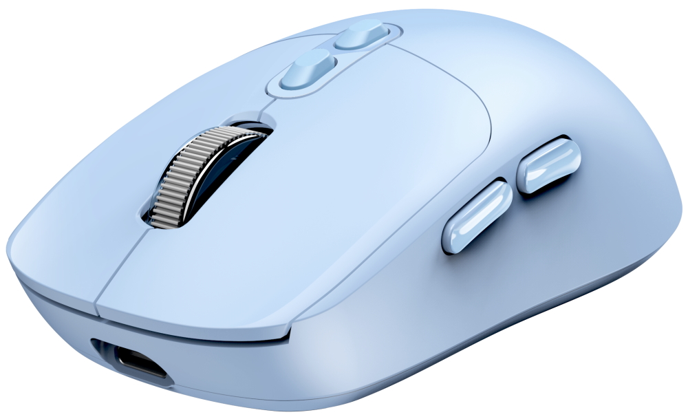 GENIUS NX-8080S BT Tiffany Blue/ duální Bluetooth + 2,4GHz/ 1600 dpi/ bezdrátová/ Copilot/ tichá/ 7tlačítková/ modrá